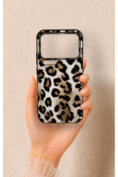 Vip Case Mi 17 Pro Max Uyumlu Leopar Derisi Desenli Silikon Kılıf