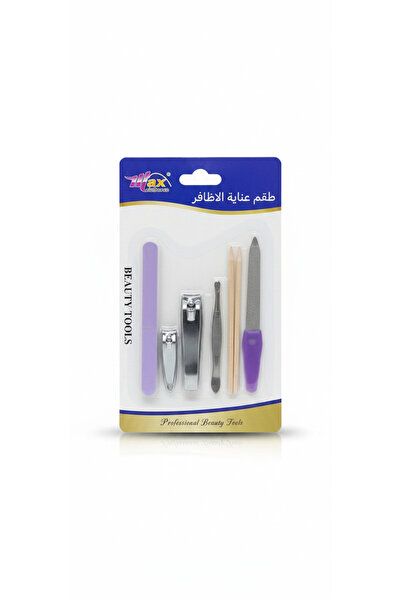 max elegance 7Pcs/Set Manicure & Nail Care Kit