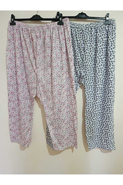 anne moda ankara مقاس كبير، صيفي كامل، 100% قطن، عبوة من قطعتين، طويل، بيجامة...