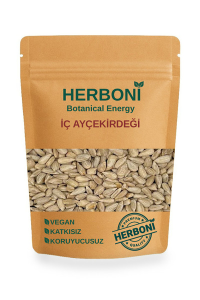 HERBONİ Ay Çekirdeği İçi 200g (Tombul), Doğal ve Katkısız