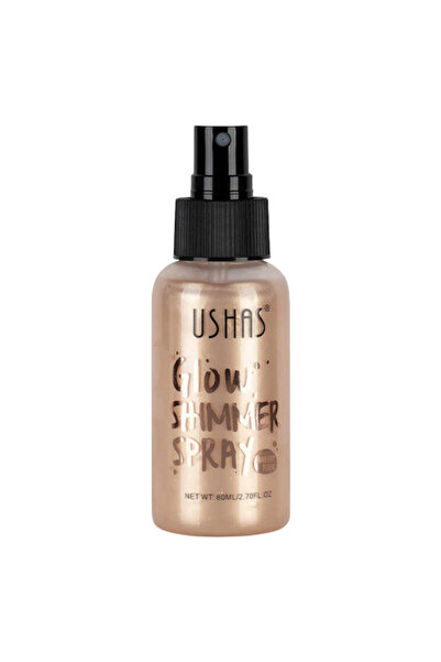 Ushas Iluminator corporal, Ushas, Spray strălucitor, 02, 80 ml