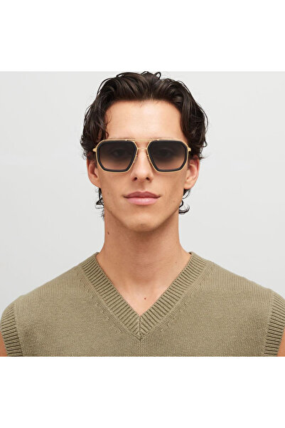 MYKITA MYLON HYBRID ALDER MH7-PİTCH BLACK/GLOSSY GOLD
