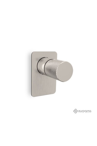 Eurorama ELETTA TECNO Μίκτης εντοιχισμού 1 εξόδου Inox Finish