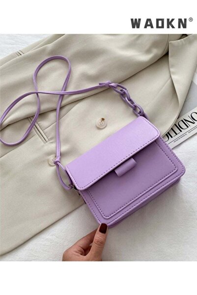 WAOKN Women's Fashion Retro Crossbody Bag, Casual Chain Shoulder Bag Messenge...