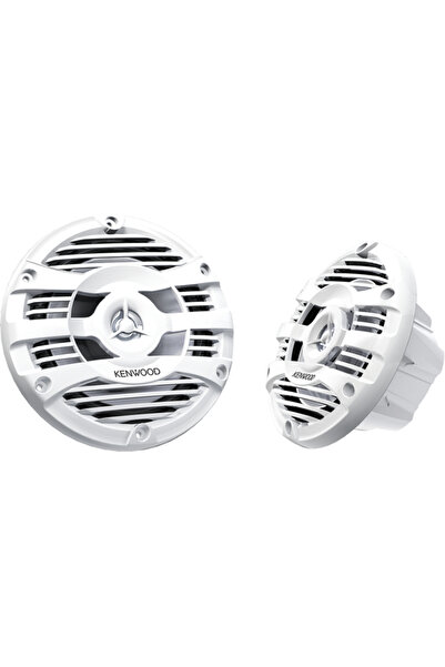 Kenwood Σετ Ηχεία Σκάφους Αδιάβροχα 6.5" με 50W RMS Λευκό