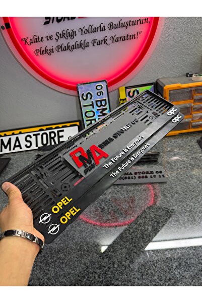 BMASTORE06 OPEL OPC Enjeksiyon Baskılı Plakalık