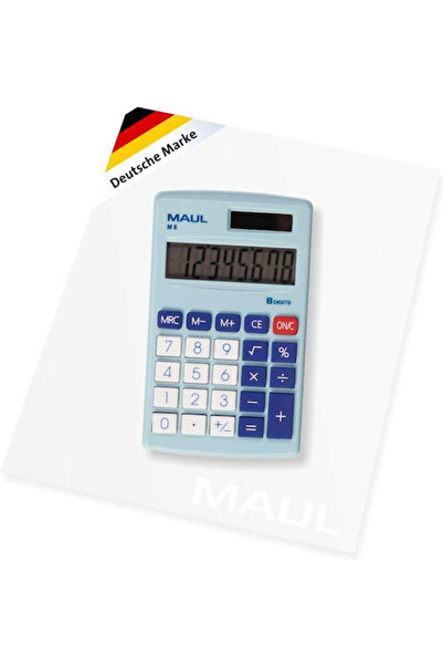 MAUL Kalkulačka kapesní modrá 1ks Kód: 7261034