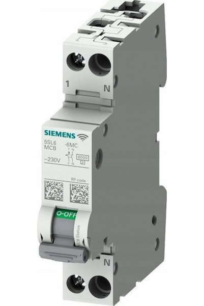 Siemens Întrerupător cu buton WiFi de panou, unipolar, 230V 32A