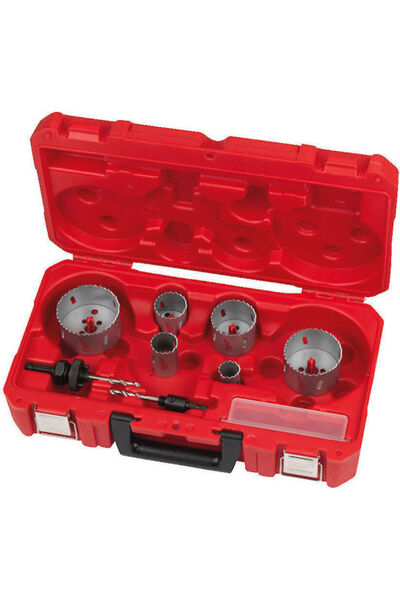Milwaukee Set de carote HSS Contractor pentru lemn și metal Cod: 4932464719