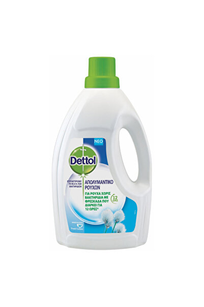Dettol Απολυμαντικό Ρούχων Φρέσκο Βαμβάκι 1.5 Λίτρα