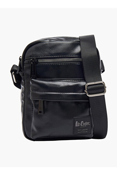 Lee Cooper حقيبة كروسبودي رجالية بحزام قابل للتعديل