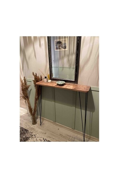 Empressco Şık Oval Kesim Dresuar Kalorifer ve Petek Üstü Duvar Rafı 120cm Atl...