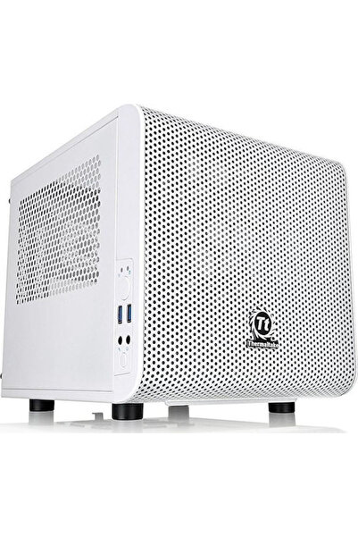 THERMALTAKE Carcasă PC Mini Tower Core V1 Gaming cu Fereastră Laterală, Ediți...