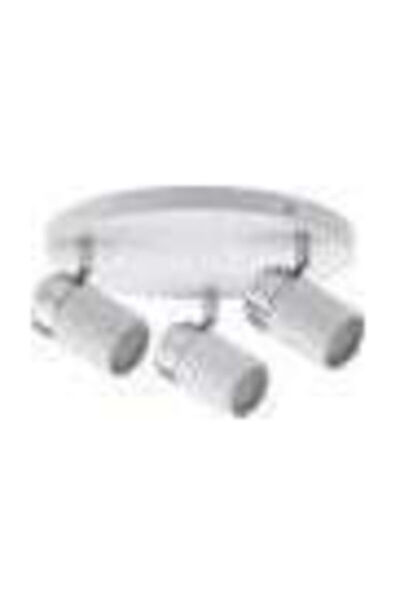 Paulmann Spot triplu cu soclu GU10, alb. Cod produs: PL66712