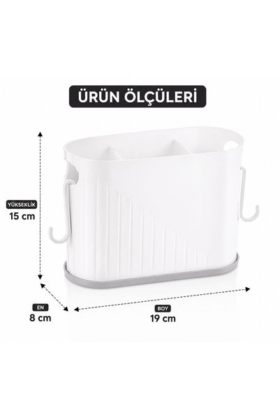 Bose Home Hanging Spoon Holder Kitchen Organizer & Cutlery Stand (Special Adhesive)