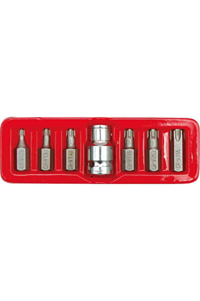 Vorel Set 7 biți de șurubelniță Torx Cod: 66570