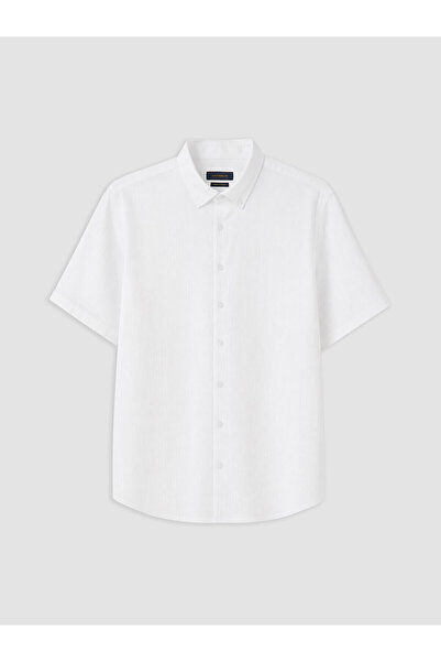 LC Waikiki Peak New Season Regular Fit Men's Textured Shirt
