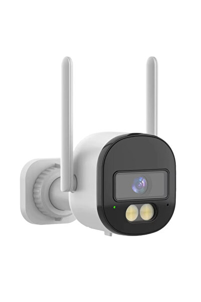 OnShop Cameră Tubulară Exterioară 3MP WiFi, Viziune Nocturnă Color, Detectare...