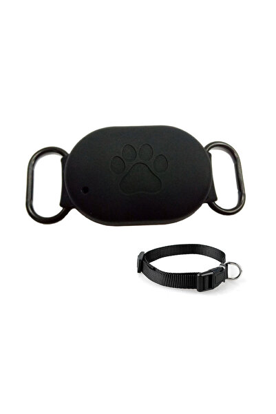 unbranded Θήκη κολάρου για κατοικίδια, για τα GPS Tracker Q60, Black
