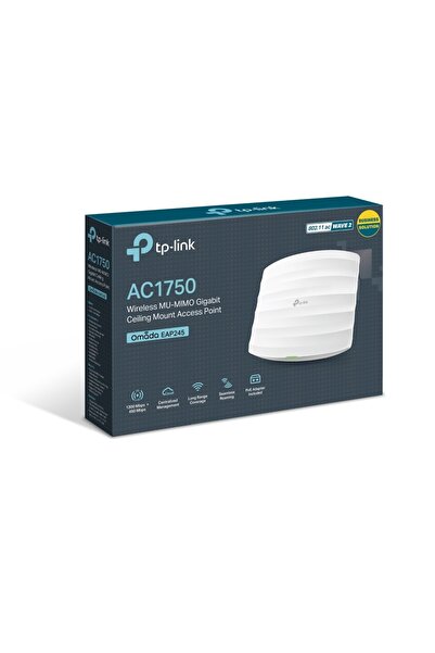 OEM TP-Link EAP245 Omada AC1750 Wireless MU-MIMO Gigabit Ceiling Mount Access...