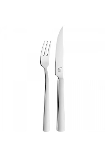 ZWILLING Set furculita si cutit Dinner, Zwilling, Inox, 23 cm, Argintiu