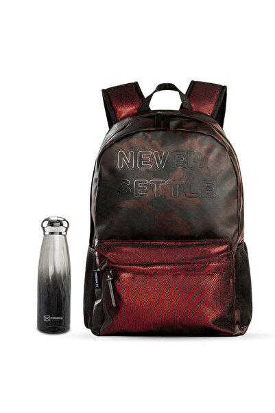 Hydrobrew 18" Backpack w/ Double Wall Stainless Steel Water Bottle 420ml – Br...