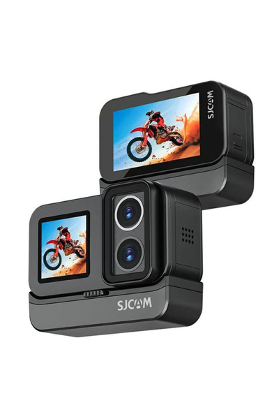 SJCAM action camera SJ20 με 2x φακούς, 2x οθόνες, 20MP/4K, WiFi, αδιάβροχη θή...