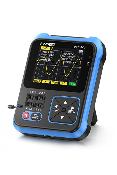 FNIRSI 3 σε 1 παλμογράφος/signal generator/transistor tester χειρός DSO-TC3, ...