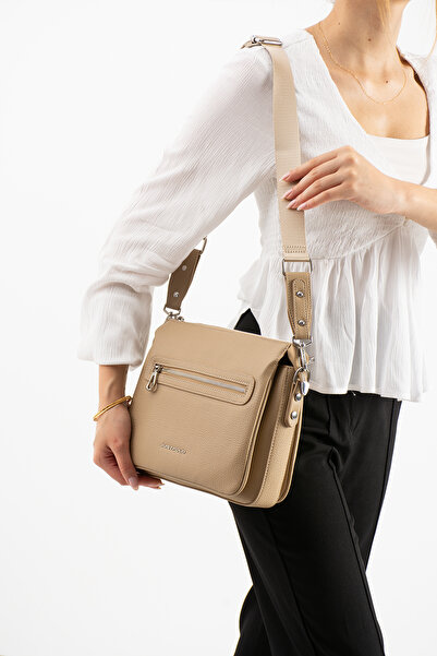 Just Polo Women's Shoulder Bag - Modern and Everyday Use - Multiple Compartme...