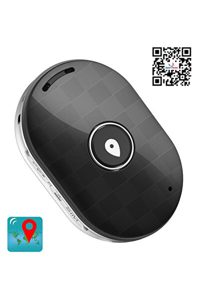 unbranded Mini GPS Eντοπισμού Θέσης Q60, 400mAh, Αδιάβροχο, Black