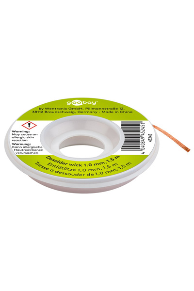 goobay ταινία αποκόλλησης χαλκού 45245, 1.0mm, 1.5m
