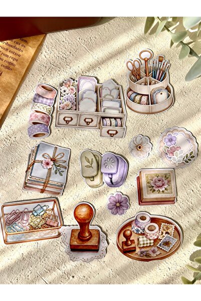 Genel Markalar Magnetik Sticker / Scrapbook, Bullet Journal / Metal Yüzeyler ...