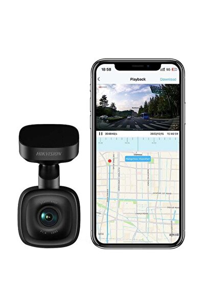 Hikvision F6Pro 2.5K Dash Cam, Front Channel, 3 inch screen, APP, GPS, ADAS, ...