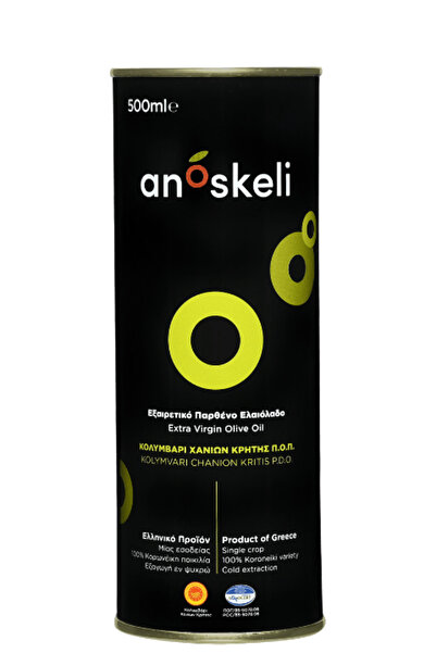Other Anoskeli - Εξαιρετικό Παρθένο Ελαιόλαδο PDO Κολύμβαρι Χάνια 500ml κουτί