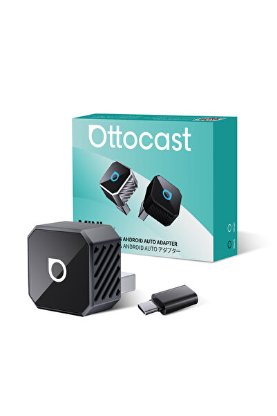 Ottocast Adaptor Mini Cube 3.0 2026 Wireless CarPlay și Android Auto, Plug an...