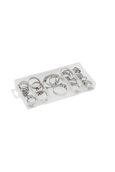 OEM Set 40 coliere metalice Hogert, din otel zincat, latime 9 mm