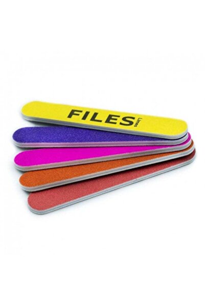 OR Bleu CT-438 MINI PLASTIC NAIL FILES COLOURED: 1053