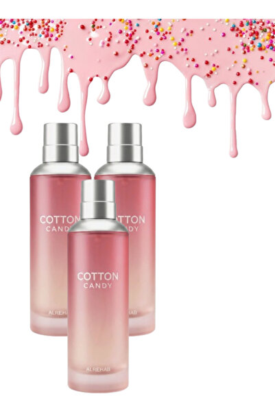 ALREHAB 3 Pieces Cotton Candy 120ML