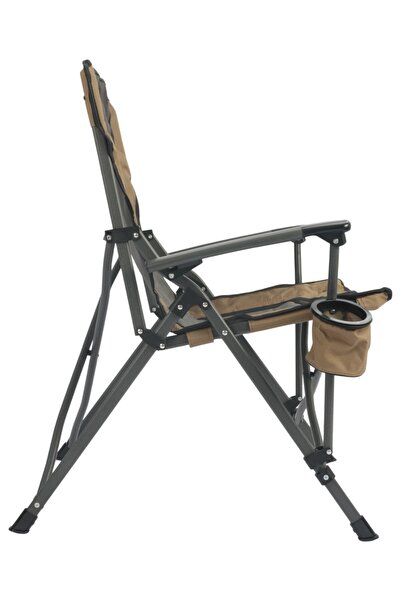 Funky Chairs Safari XL Katlanabilir Kamp Piknik Plaj Sandalyesi - 150 Kg Taşıma Kapasiteli, Taşıma Çantalı,