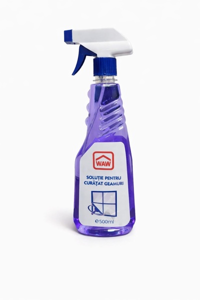 OEM Detergent curatare geamuri WAW, solutie spray, Lavanda, 500 ml