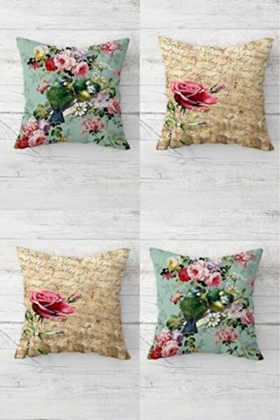 Yıldızan ysf shop Set de huse de pernă cu design Păsări pe ramură și Scrisoar...