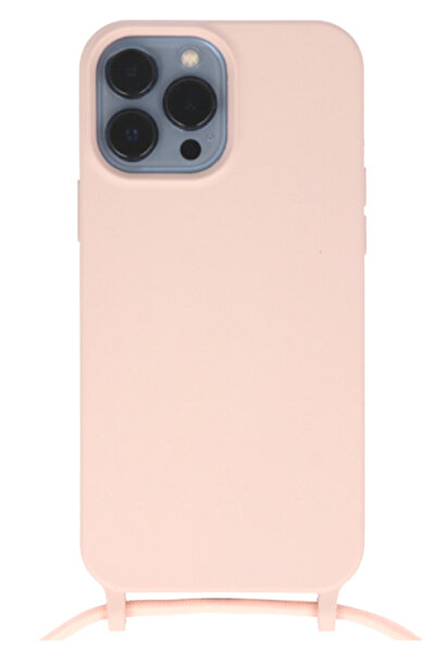 Vivid Silicone Lace Θήκη Σιλικόνης με Λουράκι Λαιμού - Apple iPhone 13 Pro Ma...