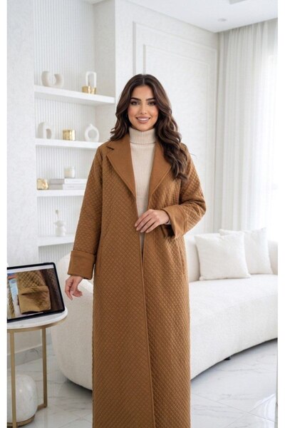 alqarat "Musayab" Luxury Unquilted Winter Bisht