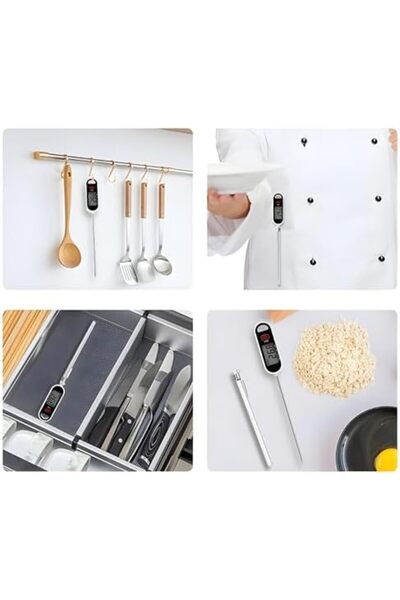 Yıldızan Msa Shop Npt16B Wide Screen Digital Food Thermometer, Fast Reading, ...