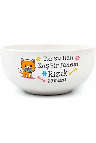 Yıldızan متجر إم إس إيه: وقت تورشو هان كوش بير تانيم ريزيك! وعاء سيراميك كريم...
