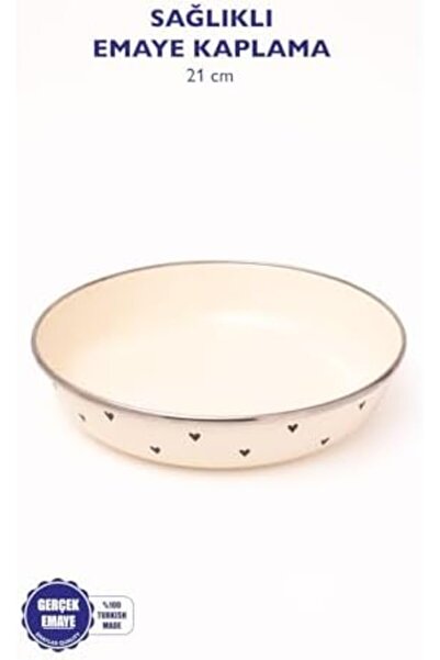 Yıldızan Edl Shop Black Cupid Enamel Bowl Plate - Bowl - Salad Bowl - Present...