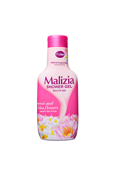 Malizia Maliziashower Gelmonoi & Lotus - 1000 Ml- Malaysia Shower Gel Monoi a...