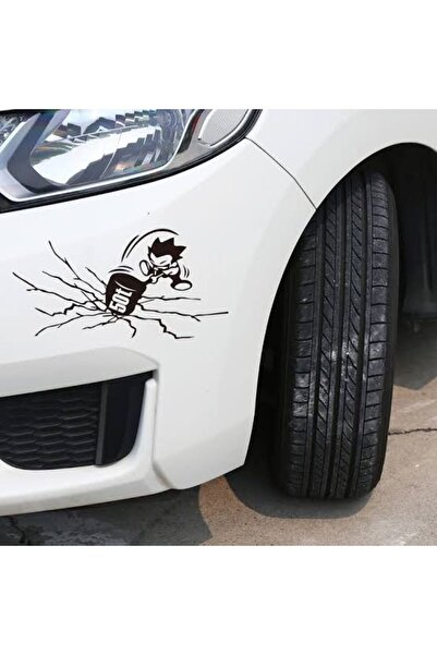 Amo-Stickers Αυτοκόλλητο κάλυψης γρατζουνιών 40εκ. Λευκό