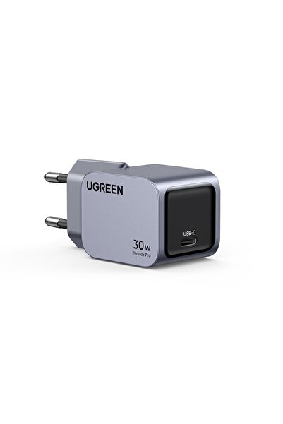 Ugreen Incarcator retea Nexode Pro, 30W, USB-C GaN Fast Charger, Gri