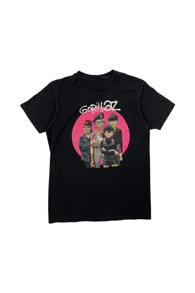 Grafftee Clothing Gorillaz Printed Unisex Oversize T-Shirt